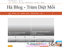 Tablet Screenshot of ha.edu.vn